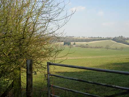 view of Oxfordshire countryside